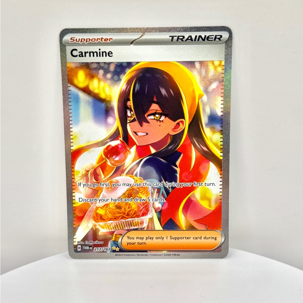 Pokemon ~ Carmine Card